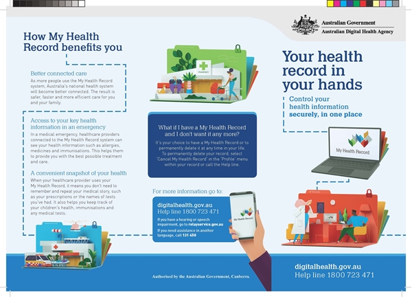 Picture of Your health record in your hands - Download